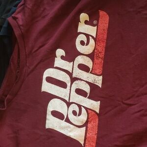 Red Cranberry Dr. Pepper Short Sleeve Tee